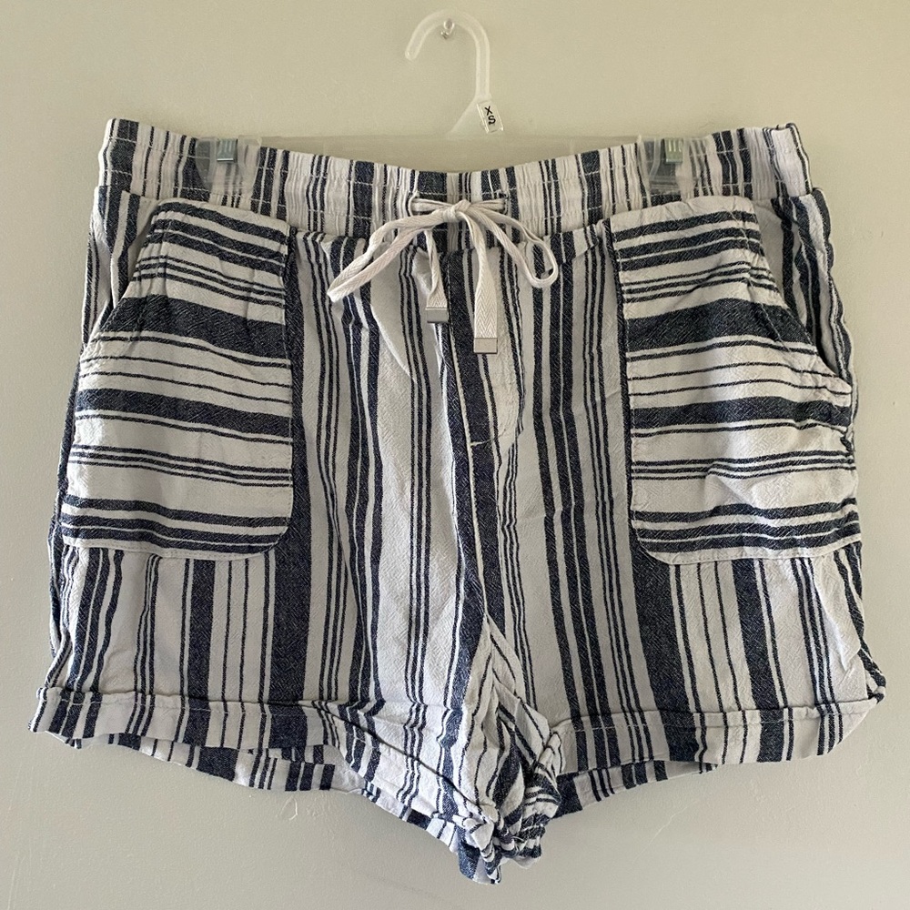Striped shorts!